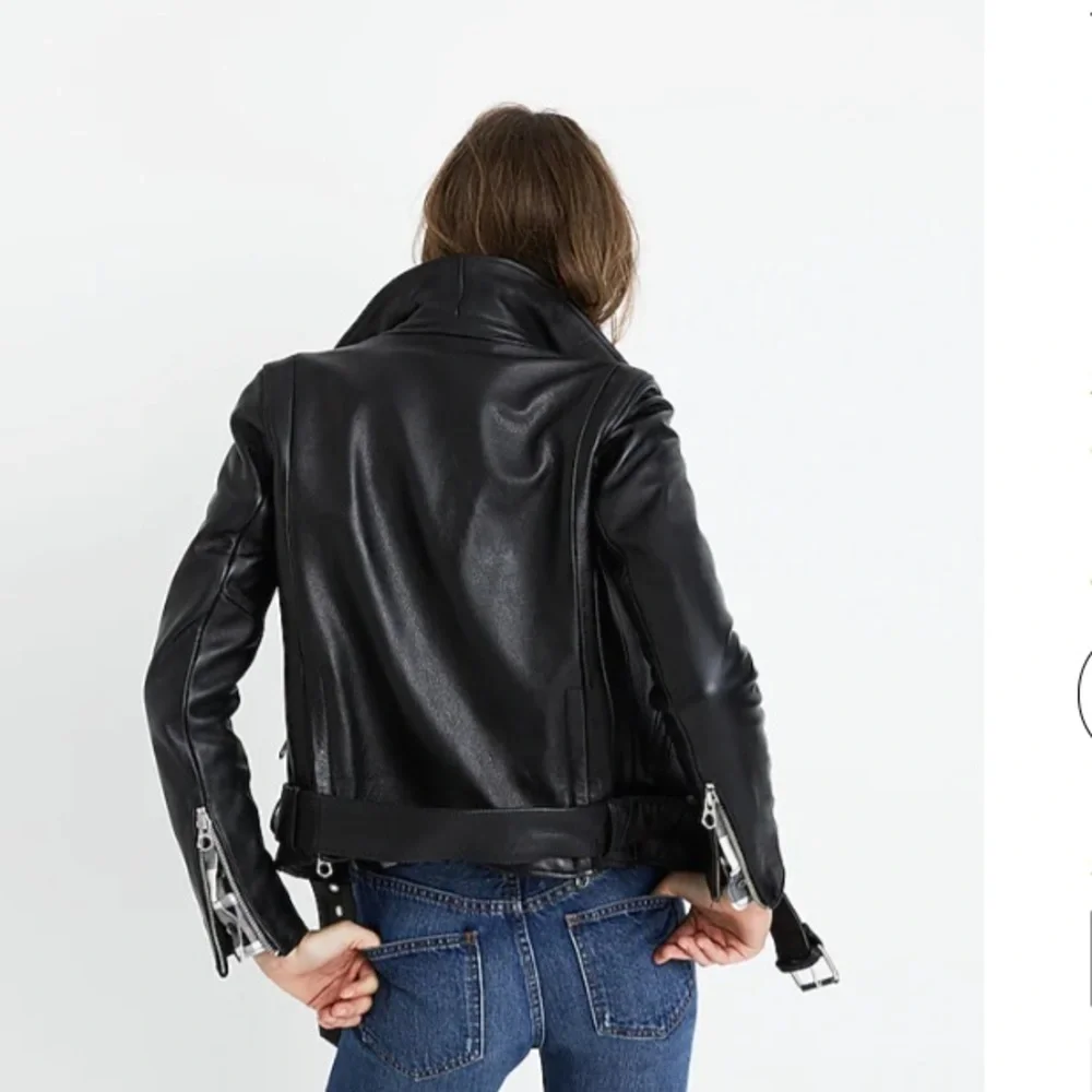 Leather Motorcycle Jacket - Picture 5 of 5